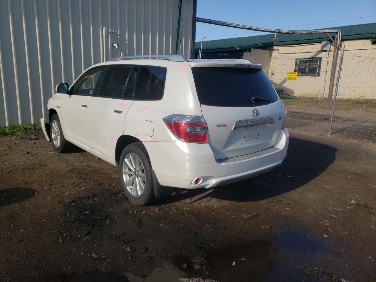 Photo 3 from auction – 2008 TOYOTA HIGHLANDER with VIN JTEEW41A982017569