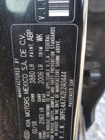 Photo 10 from auction – 2018 KIA FORTE LX with VIN 3KPFL4A7XJE240444