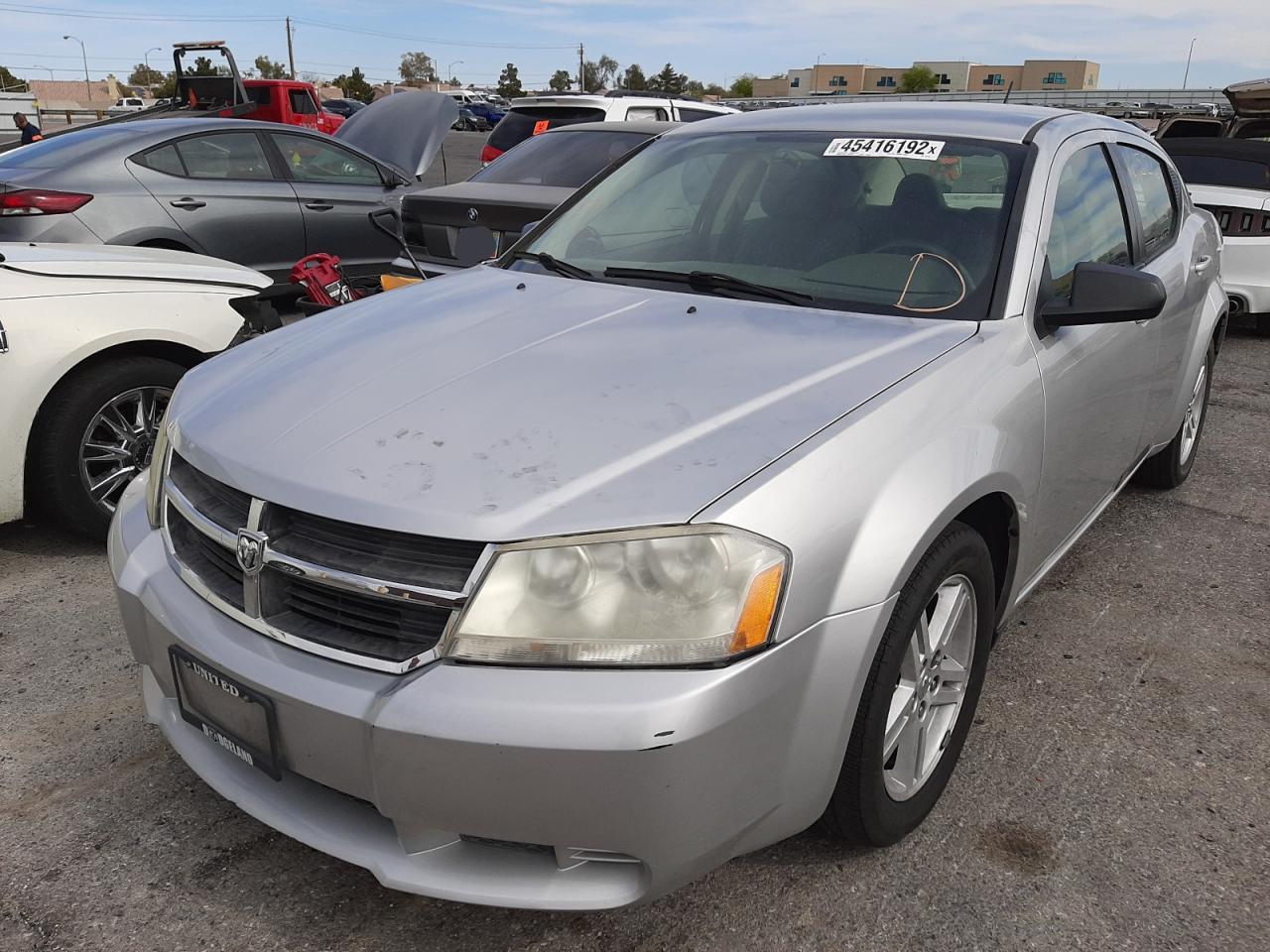 Photo 2 from auction – 2008 DODGE AVENGER SX with VIN 1B3LC56R88N571193
