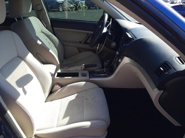 Photo 5 from auction – 2009 SUBARU LEGACY 2.5 with VIN 4S3BL616X97233233