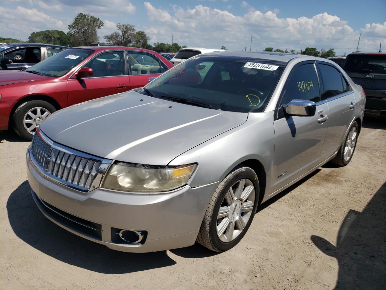 Photo 2 from auction – 2007 LINCOLN MKZ with VIN 3LNHM26T17R655830