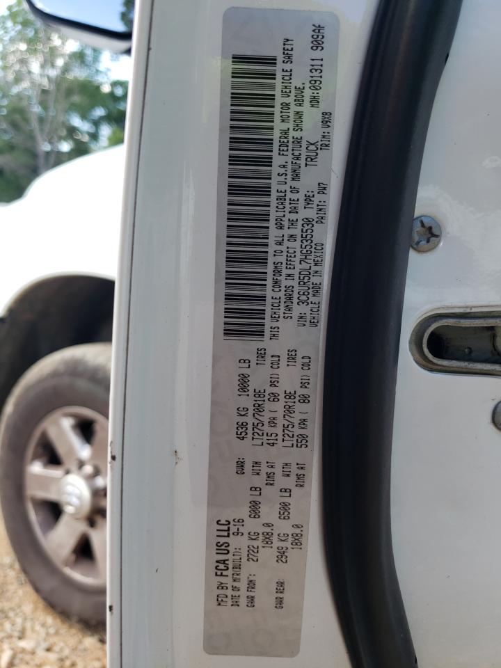 Photo 10 from auction – 2017 RAM 2500 SLT with VIN 3C6UR5DL7HG535530