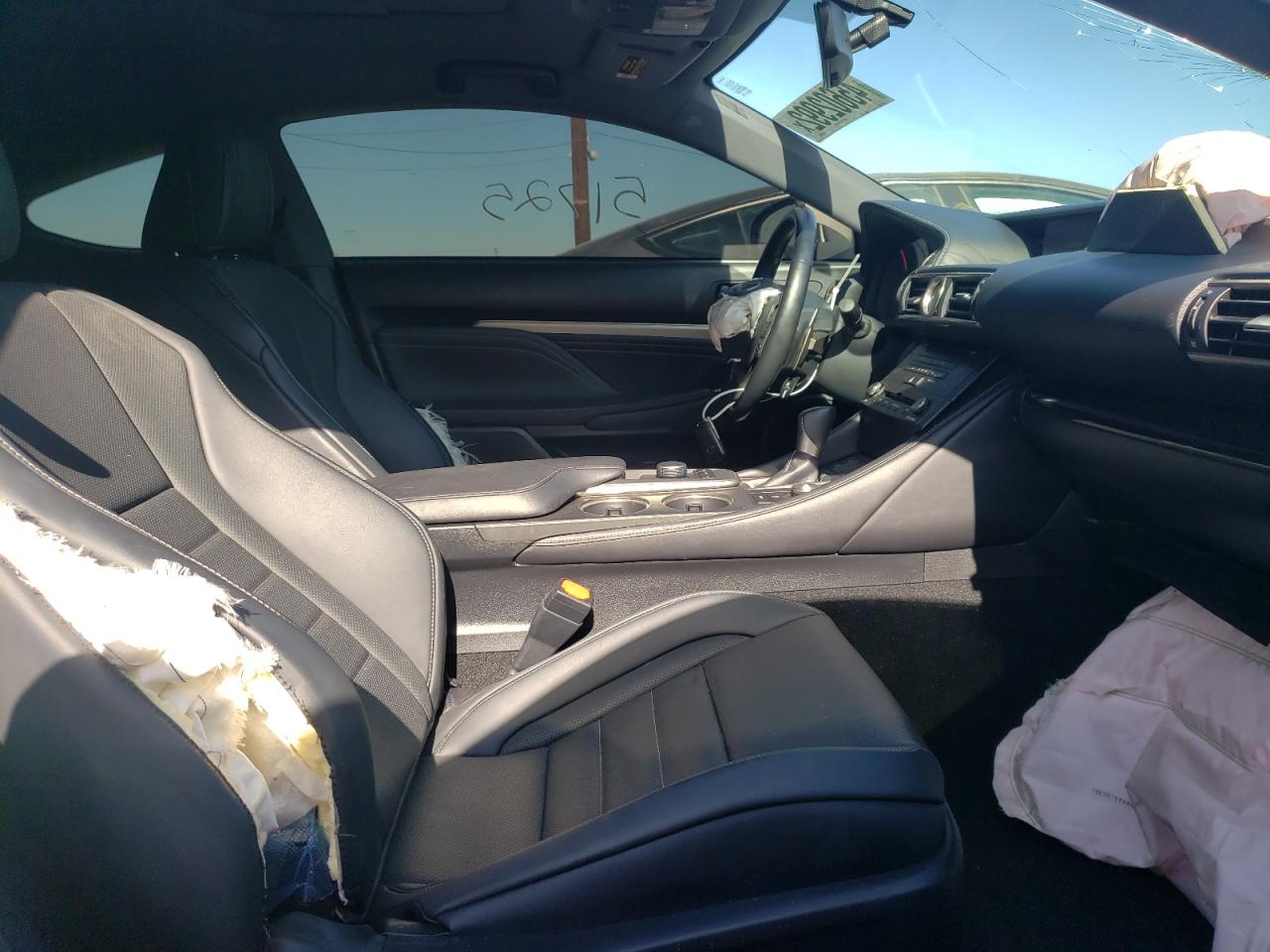 Photo 5 from auction – 2016 LEXUS RC 200T with VIN JTHHA5BC5G5003296