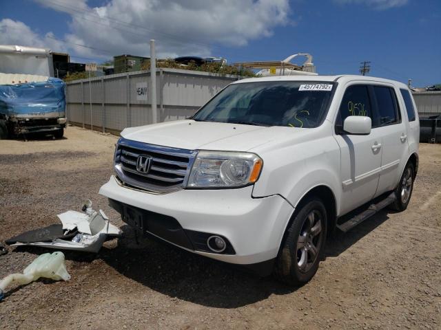 Photo 2 from auction – 2013 HONDA PILOT EXL with VIN 5FNYF3H58DB023195