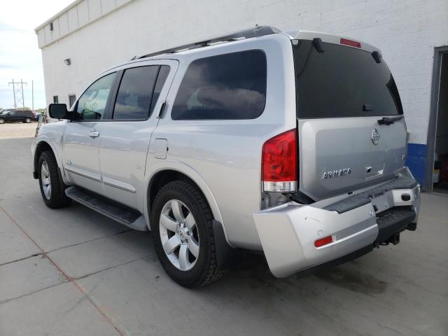 Photo 3 from auction – 2008 NISSAN ARMADA SE with VIN 5N1AA08C78N625635