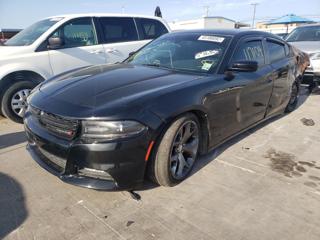 Photo 2 from auction – 2015 DODGE CHARGER with VIN 2C3CDXHG7FH890713