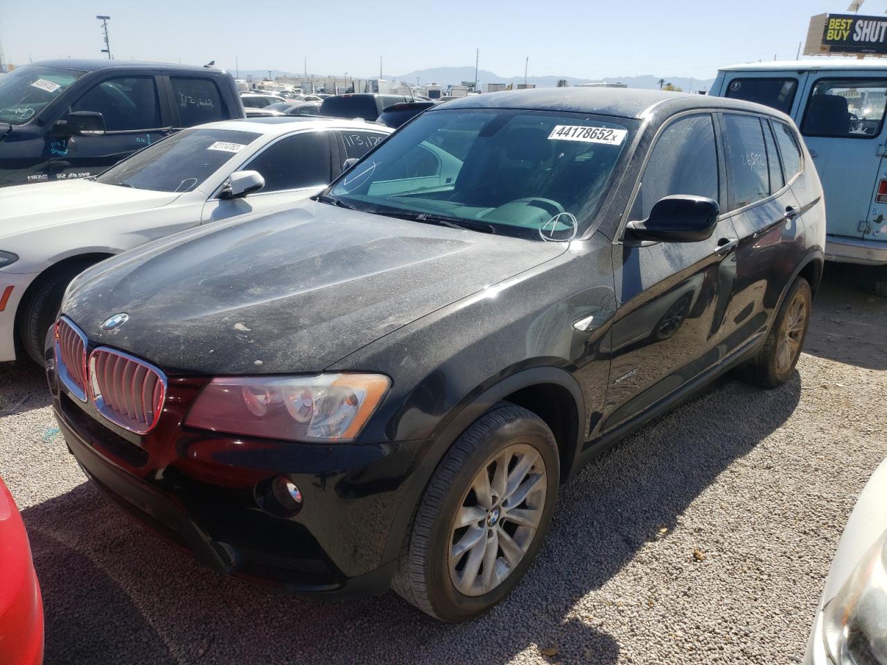 Photo 2 from auction – 2013 BMW X3 XDRIVE2 with VIN 5UXWX9C57D0A19069