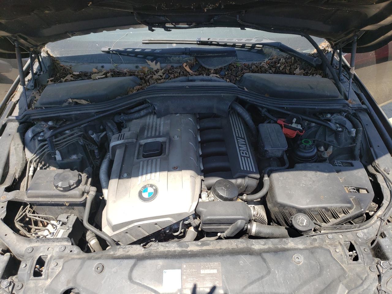 Photo 7 from auction – 2006 BMW 525 I with VIN WBANE53536CK82750