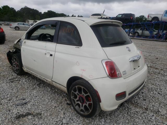 Photo 3 from auction – 2012 FIAT 500 SPORT with VIN 3C3CFFBR5CT116526