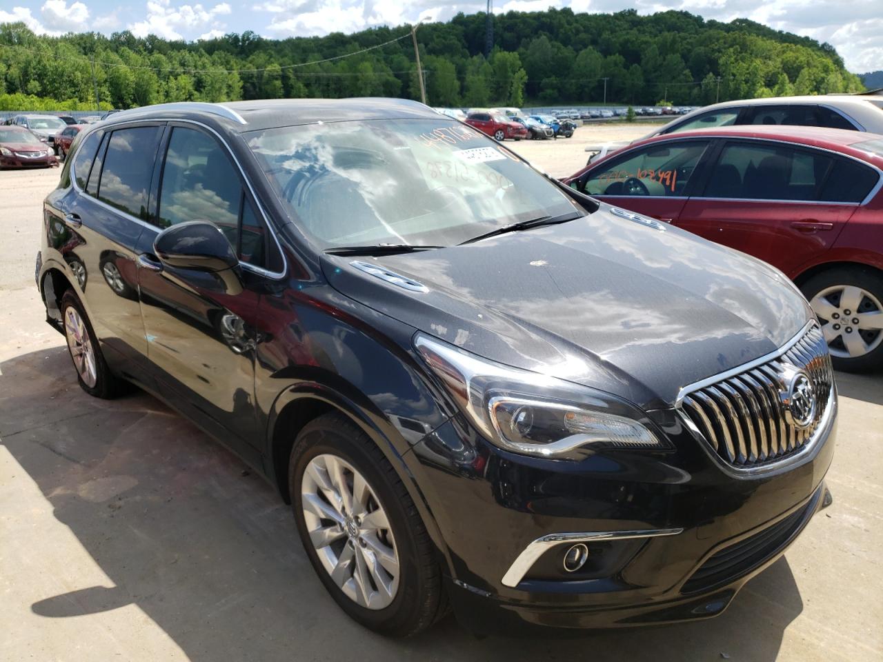 BUICK ENVISION E 2017 with VIN LRBFXBSA2HD071713 - Photo from auction