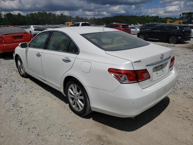 Photo 3 from auction – 2011 LEXUS ES 350 with VIN JTHBK1EG5B2415996