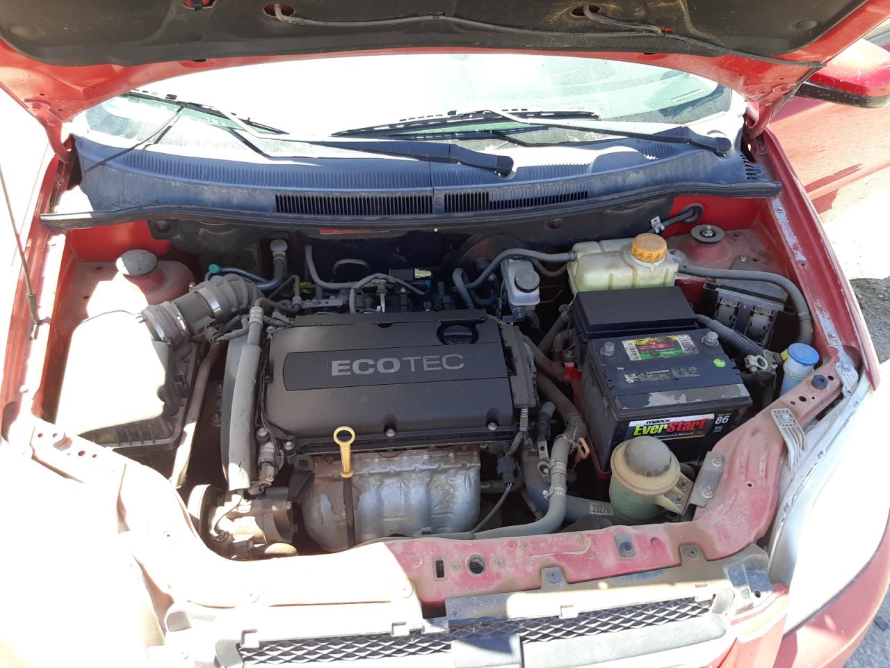 Photo 7 from auction – 2011 CHEVROLET AVEO LT with VIN KL1TG5DE3BB174719