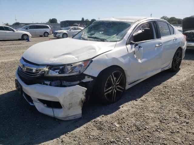 Photo 2 from auction – 2017 HONDA ACCORD SPO with VIN 1HGCR2F55HA042320