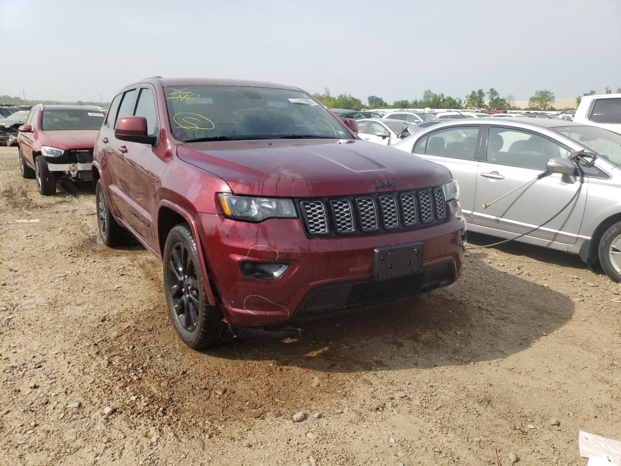 JEEP GRAND CHER 2017 with VIN 1C4RJFAG1HC861801 - Photo from auction