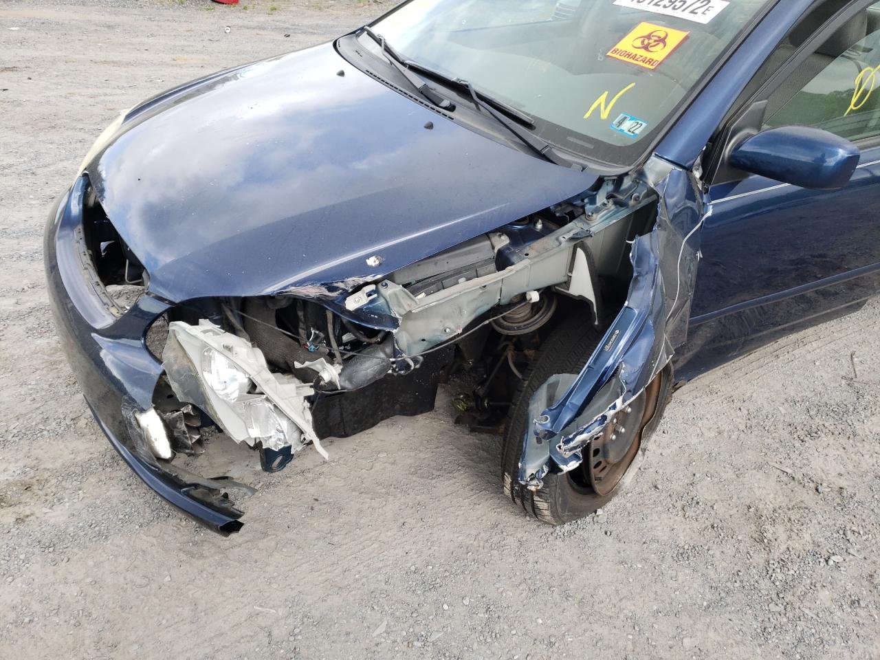 Photo 9 from auction – 2006 TOYOTA COROLLA CE with VIN JTDBR32E260070925