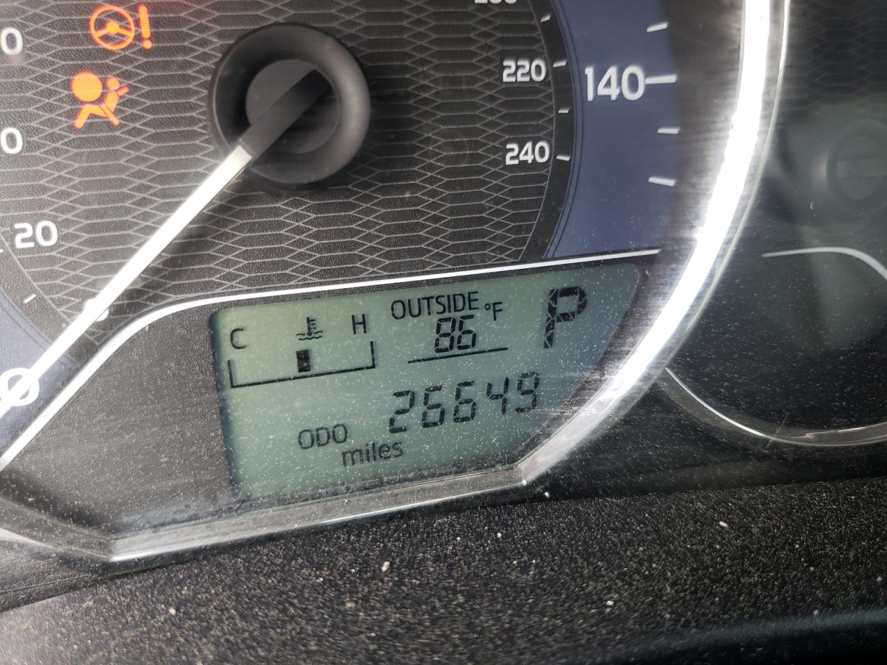 Photo 8 from auction – 2016 TOYOTA COROLLA L with VIN 2T1BURHE2GC687774