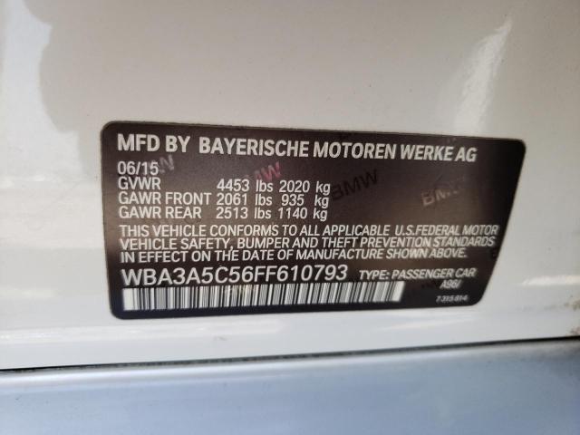 Фото 10 с аукциона – 2015 BMW 328 I с VIN WBA3A5C56FF610793