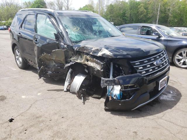 FORD EXPLORER X 2017 with VIN 1FM5K8D8XHGD74757 - Photo from auction