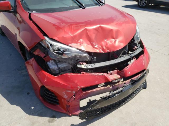 Photo 9 from auction – 2017 TOYOTA COROLLA L with VIN 5YFBURHE4HP598001