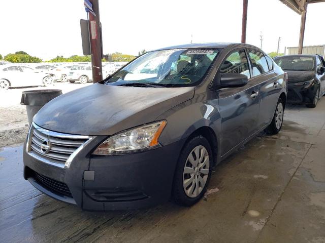 Photo 2 from auction – 2015 NISSAN SENTRA S with VIN 3N1AB7AP7FL655919