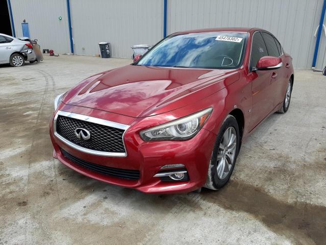 Photo 2 from auction – 2014 INFINITI Q50 BASE with VIN JN1BV7AP9EM676223