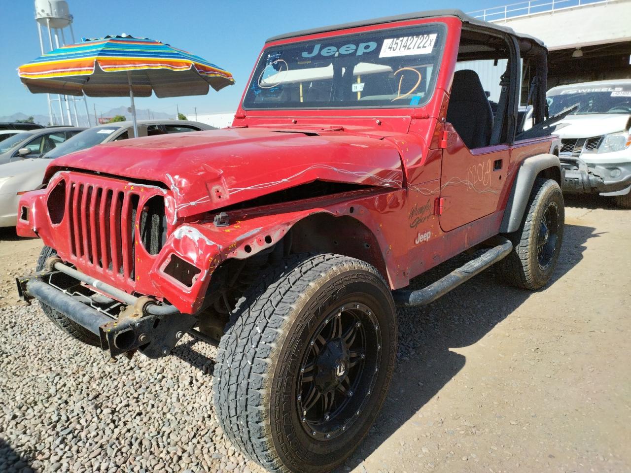Photo 2 from auction – 2002 JEEP WRANGLER / with VIN 1J4FA49SX2P710272