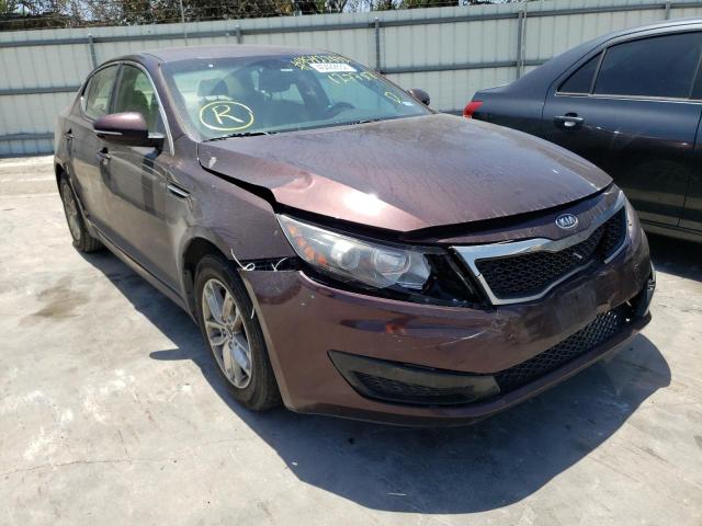 KIA OPTIMA LX 2011 with VIN KNAGM4A77B5127787 - Photo from auction