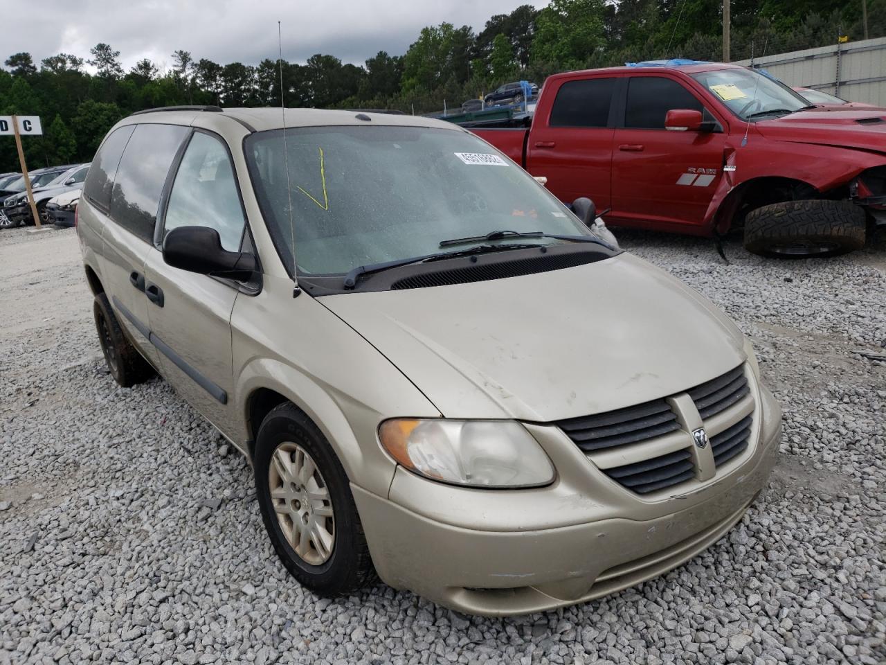 DODGE GRAND CARA 2006 with VIN 1D4GP24R96B639542 - Photo from auction