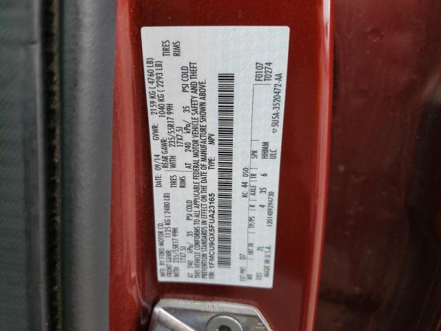 Photo 10 from auction – 2015 FORD ESCAPE SE with VIN 1FMCU9GX5FUA23165