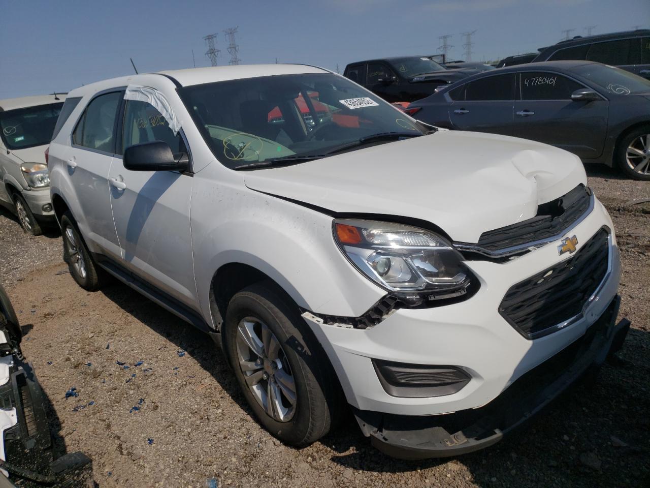 CHEVROLET EQUINOX LS 2016 with VIN 2GNALBEK2G6181886 - Photo from auction
