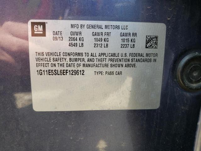 Photo 10 from auction – 2014 CHEVROLET MALIBU 2LT with VIN 1G11E5SL6EF129612