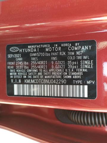 Photo 10 from auction – 2022 GENESIS GV70 BASE with VIN KMUMCDTC8NU042290