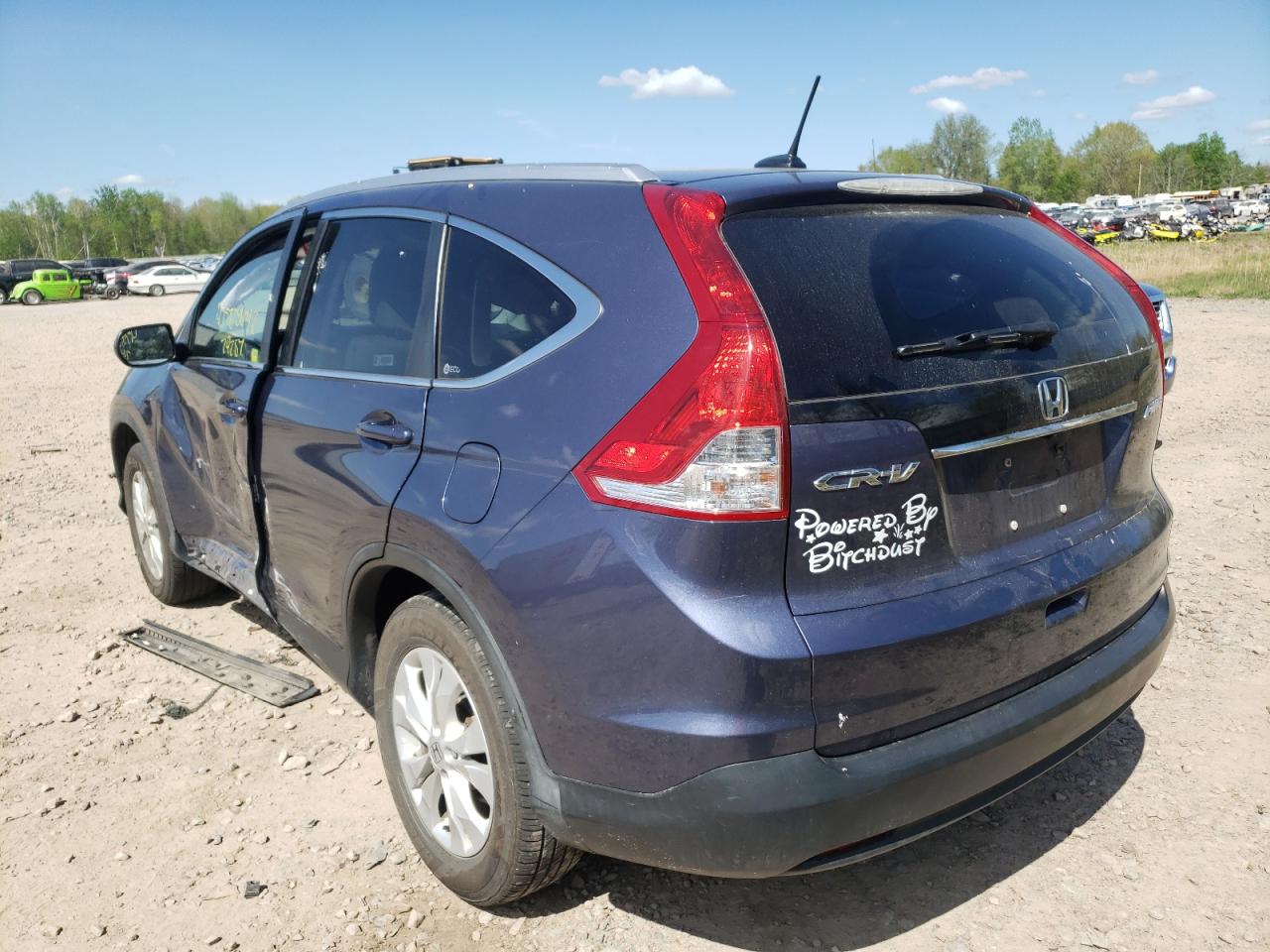 Photo 3 from auction – 2012 HONDA CR-V EXL with VIN 5J6RM4H7XCL058649