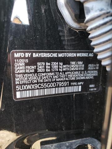 Photo 10 from auction – 2016 BMW X3 XDRIVE2 with VIN 5UXWX9C55G0D79591