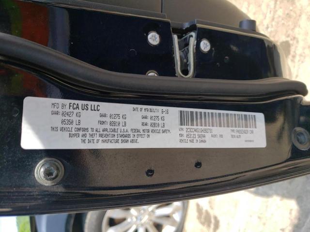 Photo 10 from auction – 2016 CHRYSLER 300C with VIN 2C3CCAKG1GH282731