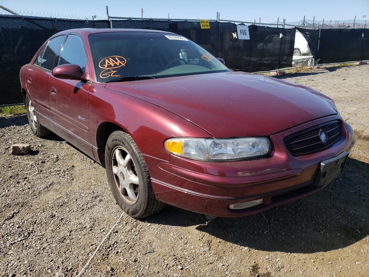 BUICK REGAL LS 2001 with VIN 2G4WB55K211248649 - Photo from auction