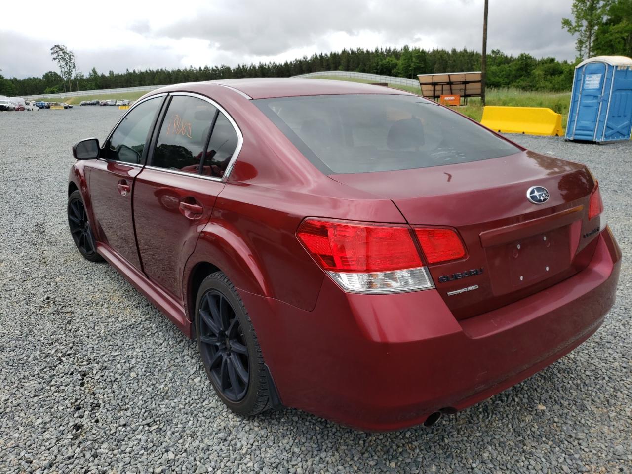 Photo 3 from auction – 2010 SUBARU LEGACY 2.5 with VIN 4S3BMBF61A3211633
