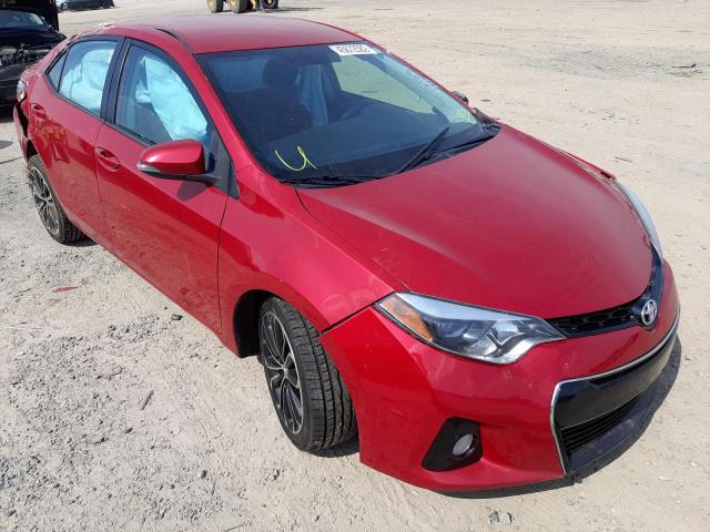 TOYOTA COROLLA L 2015 with VIN 2T1BURHE9FC321471 - Photo from auction