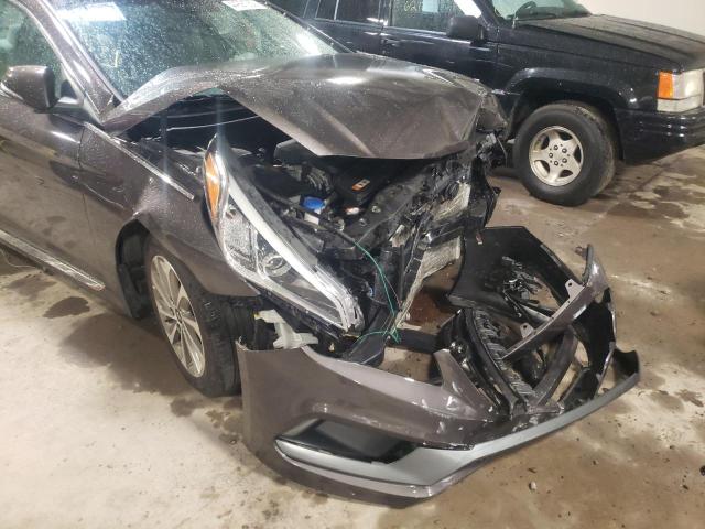 Photo 9 from auction – 2016 HYUNDAI SONATA SPO with VIN 5NPE34AF2GH419049
