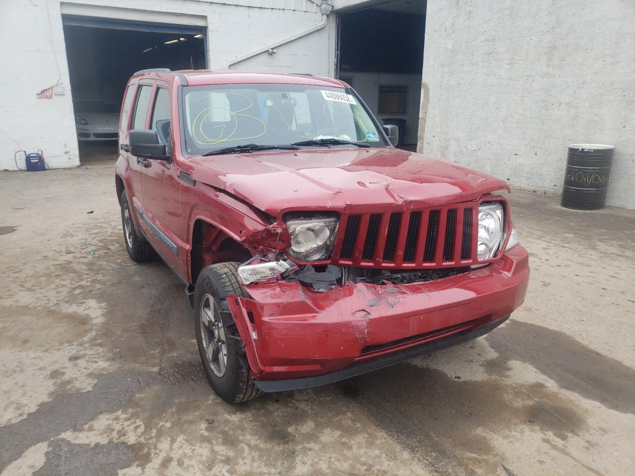 JEEP LIBERTY SP 2009 with VIN 1J8GN28K79W504341 - Photo from auction