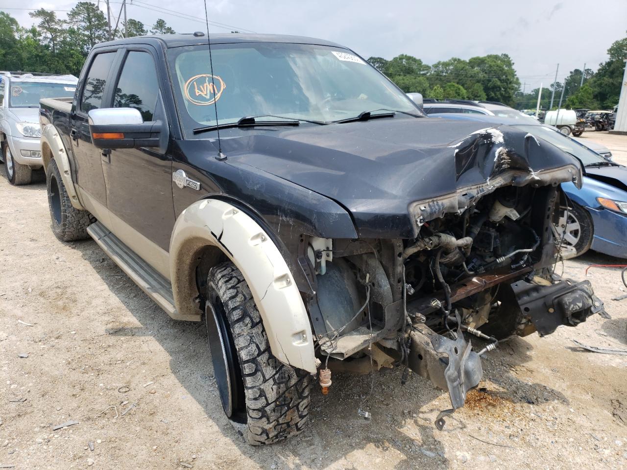 FORD F150 SUPER 2010 with VIN 1FTFW1EV3AKE25138 - Photo from auction