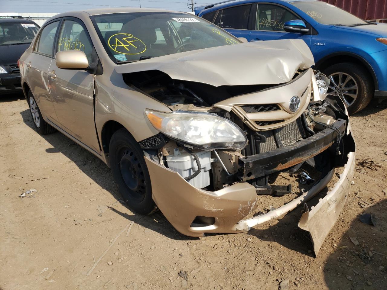 TOYOTA COROLLA BA 2011 with VIN 2T1BU4EE2BC736388 - Photo from auction