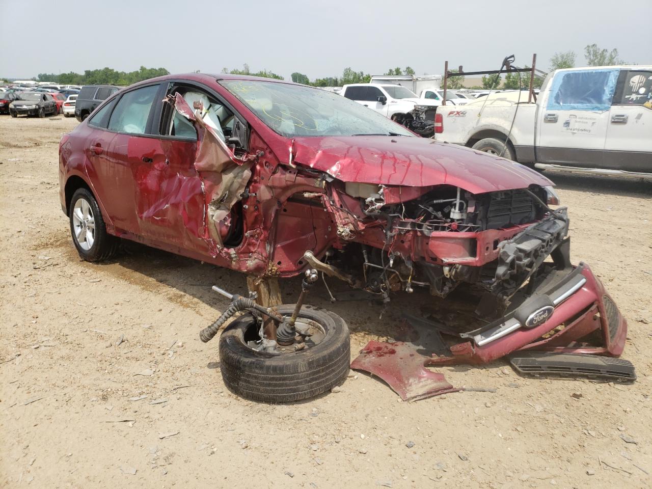 Photo 9 from auction – 2014 FORD FOCUS SE with VIN 1FADP3F20EL381397