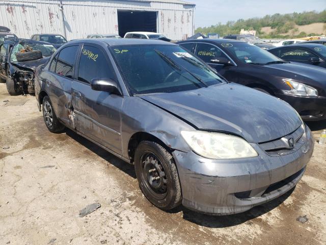 Photo 1 from auction – 2004 HONDA CIVIC LX with VIN 2HGES16574H556382