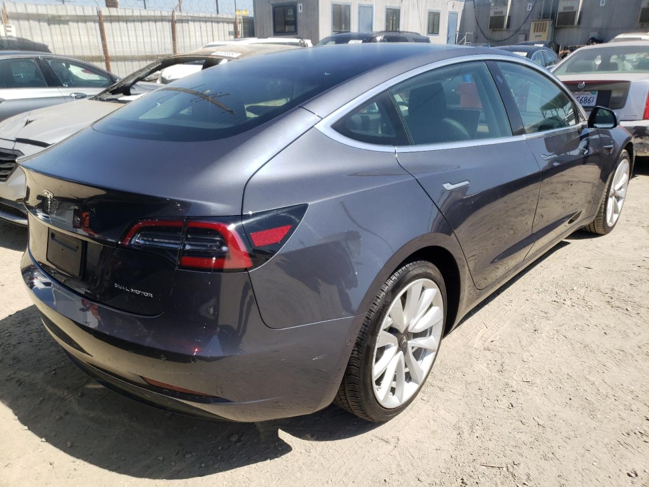 Photo 4 from auction – 2020 TESLA MODEL 3 with VIN 5YJ3E1EB8LF646407