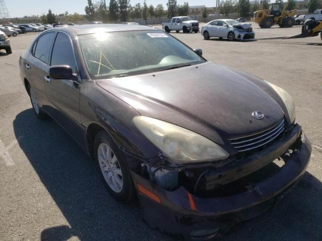 LEXUS ES 300 2003 with VIN JTHBF30G536021531 - Photo from auction