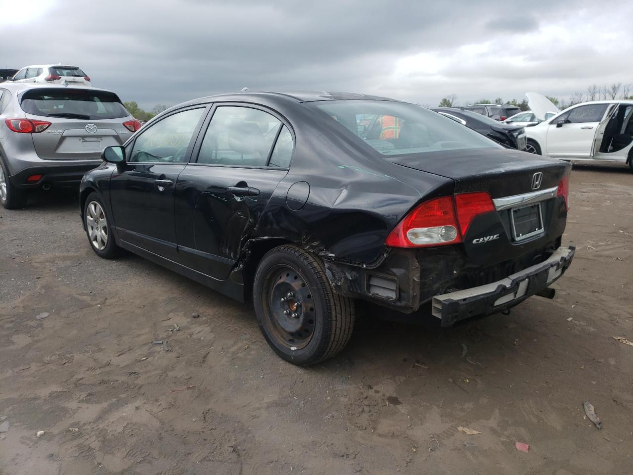 Photo 3 from auction – 2010 HONDA CIVIC LX with VIN 2HGFA1F59AH551106