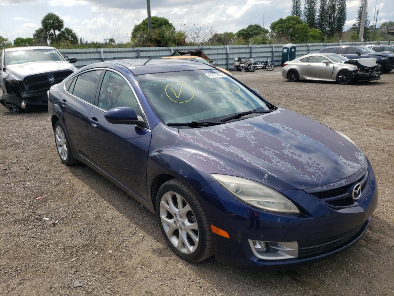 Фото 1 с аукциона – 2009 MAZDA 6 S с VIN 1YVHP82B495M06353