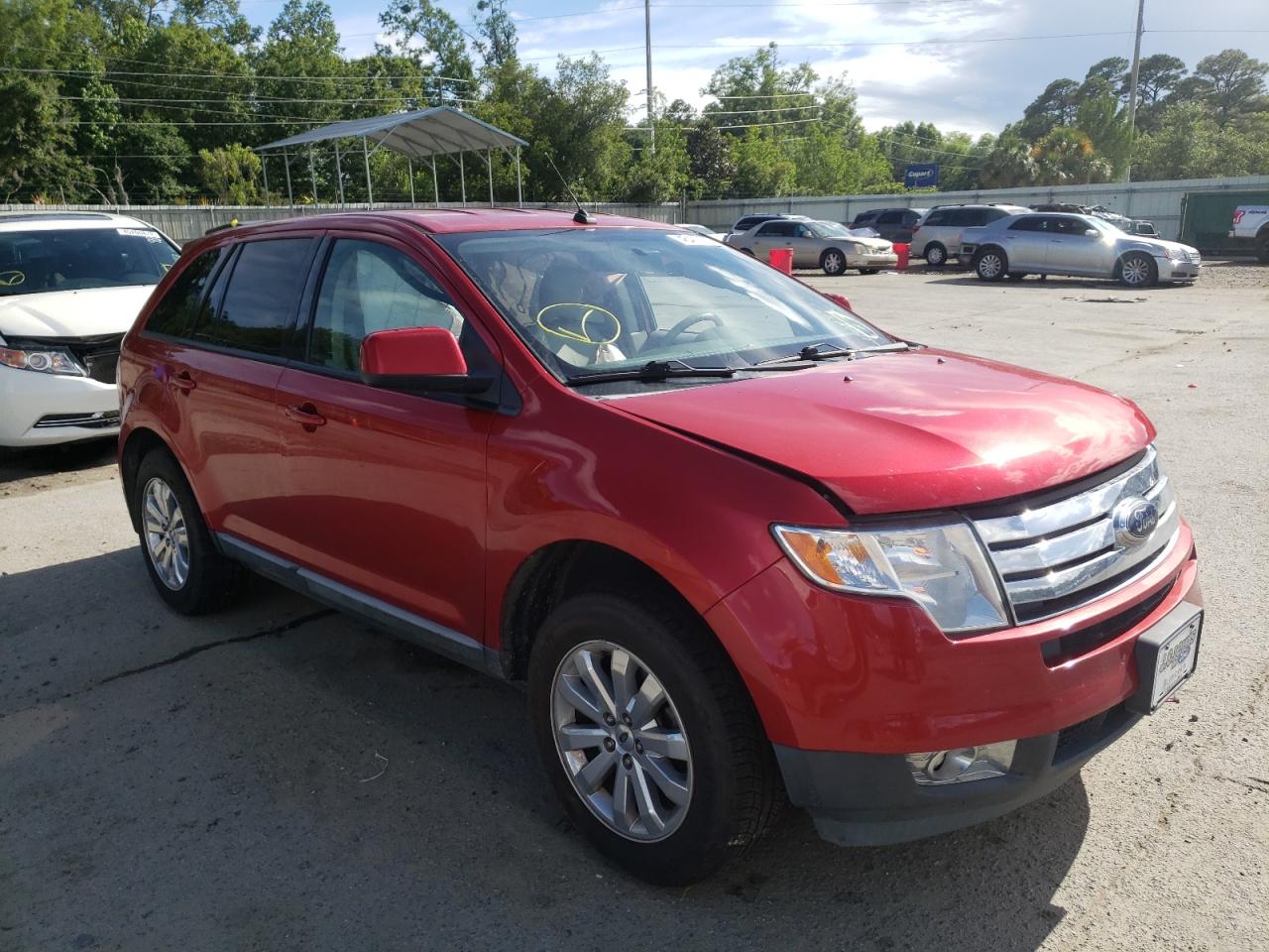 FORD EDGE SEL 2010 with VIN 2FMDK3JC9ABB03435 - Photo from auction