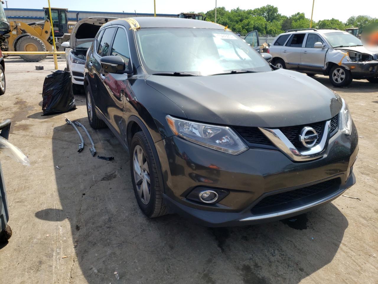 NISSAN ROGUE S 2014 with VIN 5N1AT2MT3EC813314 - Photo from auction